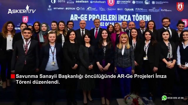 31 Aralık - 6 Ocak Savunma Sanayii Başkanlığı faaliyetleri