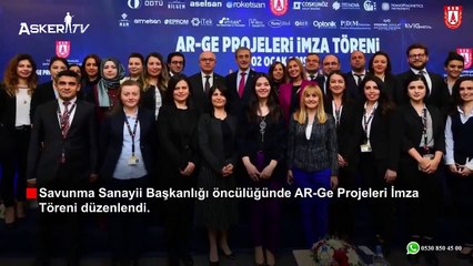 31 Aralık - 6 Ocak Savunma Sanayii Başkanlığı faaliyetleri