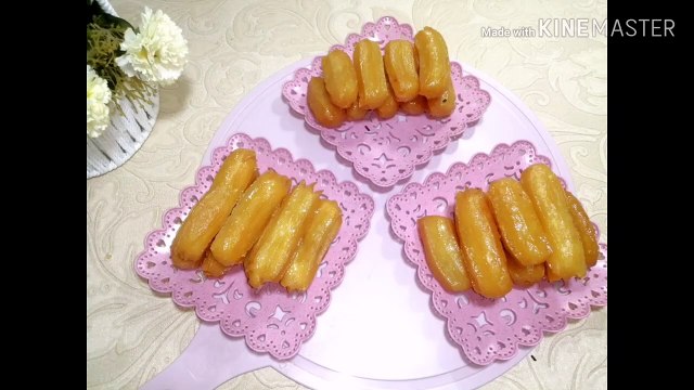 طريقه عمل بلح الشام مقرمش من برة وجوة زي الجاهز