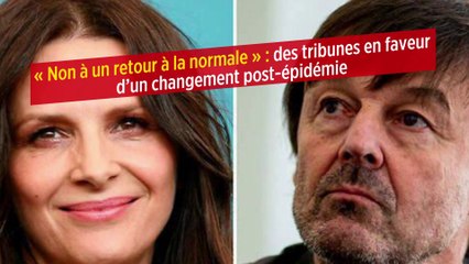 « Non à un retour à la normale » : des tribunes en faveur d’un changement post-épidémie