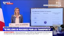 Agnès pannier-runacher annonce 900 millions de masques à usage unique disponibles par semaine en france à partir du 11 mai
