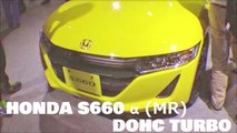 HONDA S660 alpha (MR) DOHC TURBO Japon