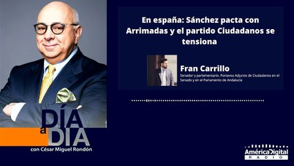 Ciudadanos no lanzó ninguna "bomba de oxígeno" a Sánchez, afirma diputado al parlamento de Andalucía