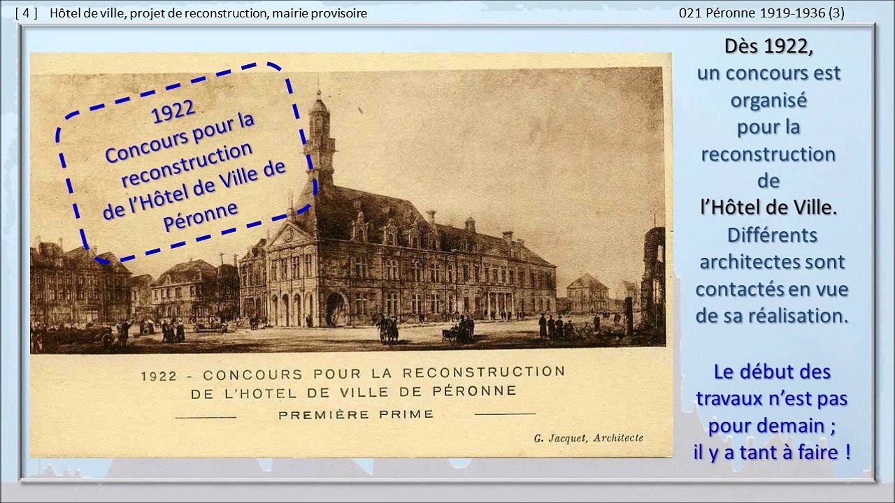 21 - PERONNE, PROMENADE DANS LE TEMPS... 21 Péronne 1919-1936 (3)