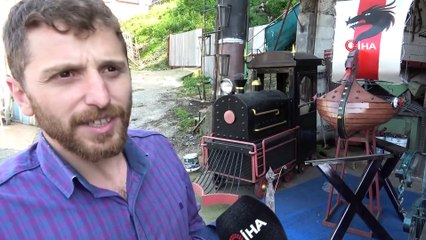 Trabzonlu Demir Ustasından Koronavirüs Miğferi