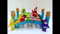 Learning COLORS with the TELETUBBIES TOYS and Kitty-