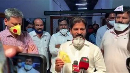 Malkajgiri Congress MP Revanth Reddy Supply Masks To Municipal Workers | CM KCR | E3talkies