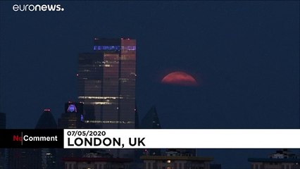 El sublime espectáculo de la Superluna en Londres