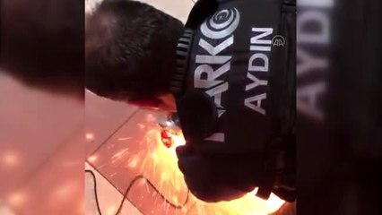 Yangın söndürme tüpüne uyuşturucu saklayan kişi tutuklandı