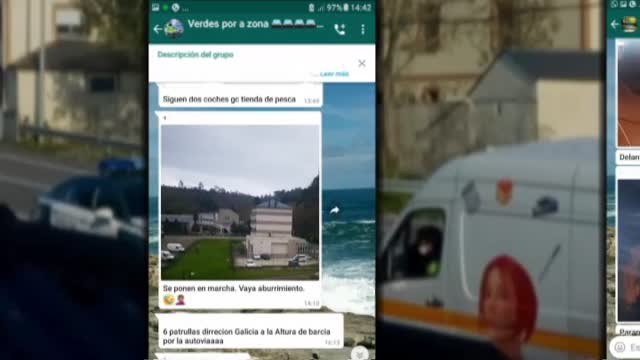 La Guardia Civil ha multado a 18 participantes de un grupo de whatapp por compartir la ubicación de los controles de movilidad