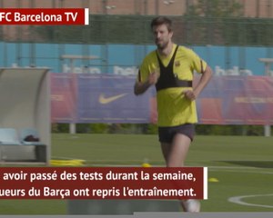 Coronavirus - Griezmann, Messi & les stars du Barça de retour à l'entraînement !