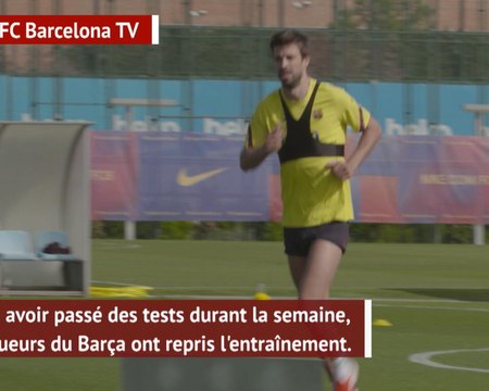 Coronavirus - Griezmann, Messi & les stars du Barça de retour à l'entraînement !