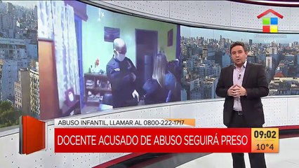 Download Video: Prisión preventiva para el docente denunciado de abuso sexual y grooming