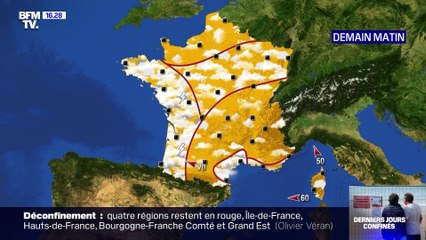 La météo pour ce samedi 9 mai 2020