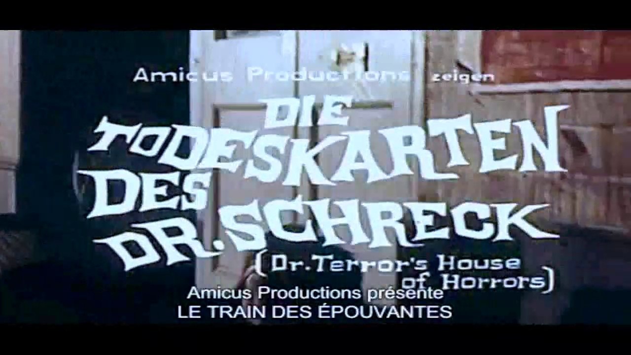 LE TRAIN DES ÉPOUVANTES (1965) Bande Annonce Allemande