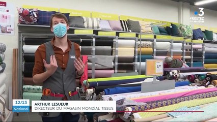 Coronavirus : la filière couture réactivée par la fabrication des masques