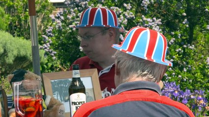 Socially distant street parties held to mark VE Day