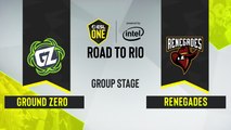 CSGO - Renegades vs. Ground Zero [Dust2] Map 2 - ESL One Road to Rio - Group Stage - OCE