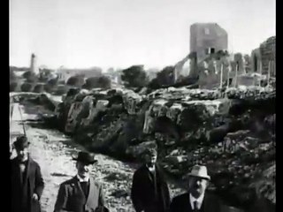 Départ de Jérusalem en chemin de fer (Salida de un tren Jerusalén) [1897]