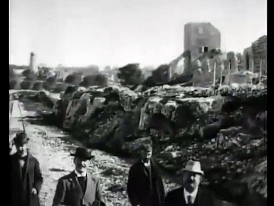 Départ de Jérusalem en chemin de fer (Salida de un tren Jerusalén) [1897]