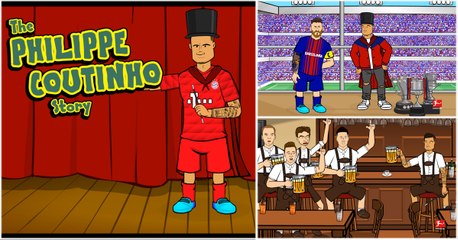 La historia de Philippe Coutinho en una divertida animación de 442oons ⚽