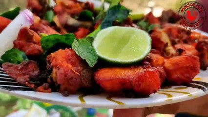 CHICKEN PAKORA _ STREET STYLE CHICKEN PAKORA _EASY SNACK RECIPE _ అచ్చం బండి మీద_HD