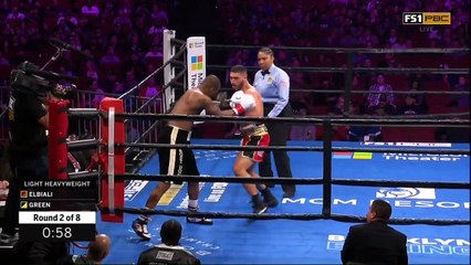 Ahmed Elbiali vs Allan Green (13-01-2019) Full Fight