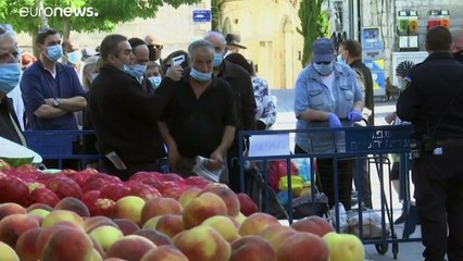 شاهد: إعادة فتح الأسواق في مدينة القدس