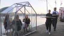 Dutch Restaurant Trying New Dining Experience
