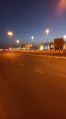 Burdubai road night view.