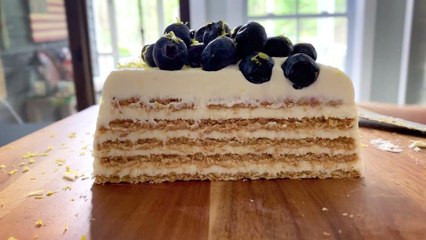 Lemony Layered Cheesecake