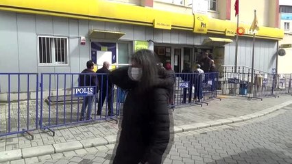 Denizli'de 400 metrelik kuyruk