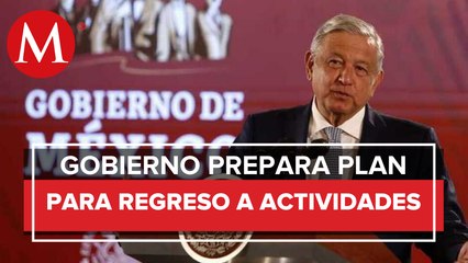 Plan para reapertura del país, listo a más tardar el jueves: AMLO