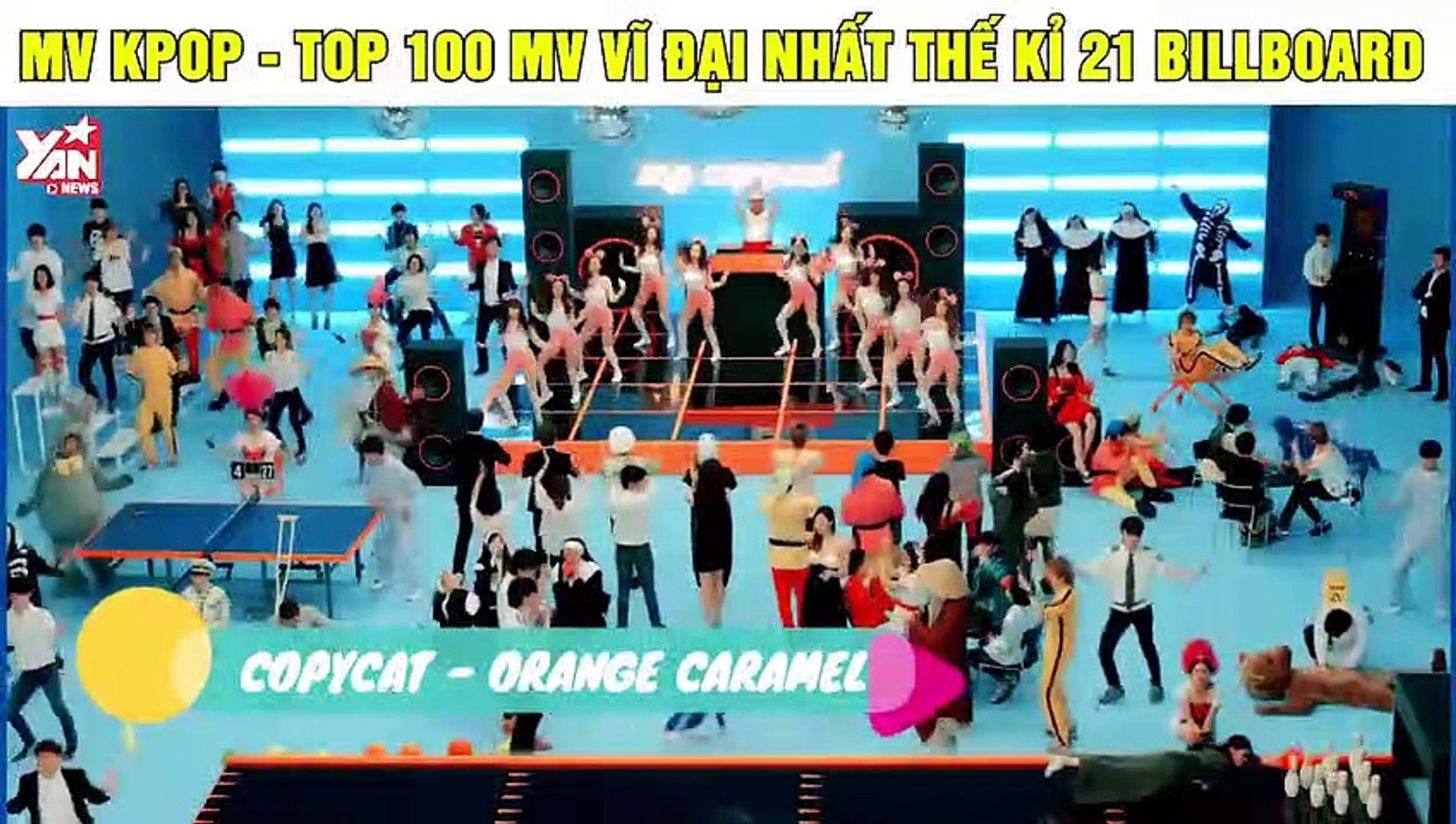 MV KPOP - Top 100 MV vĩ đại nhất thế kỉ 21 Billboard