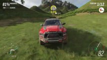 Forza Horizon 4 - RAM Rebel TRX & White Honda NSX-R GT Race Gameplay 4K