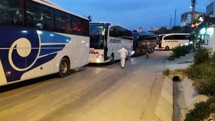 Birleşik Arap Emirlikleri'nden getirilen Türk vatandaşları yurda yerleştirildi