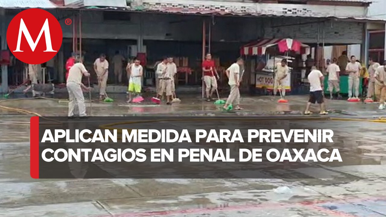 Reubican a 49 presos en Oaxaca para prevenir contagios de covid-19