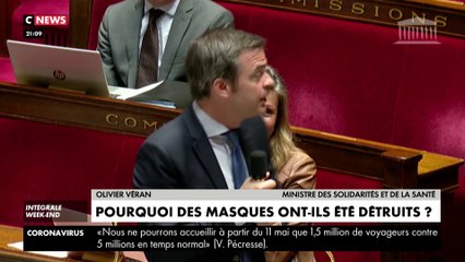 Polémique autour de la destruction de masques