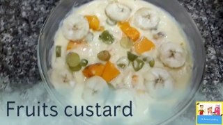 Fruit custard recipe_||custard recipe||কাস্টার্ড রেসিপি(রমজান এবং ঈদ স্পেশাল)Ramadan and Eid recipe