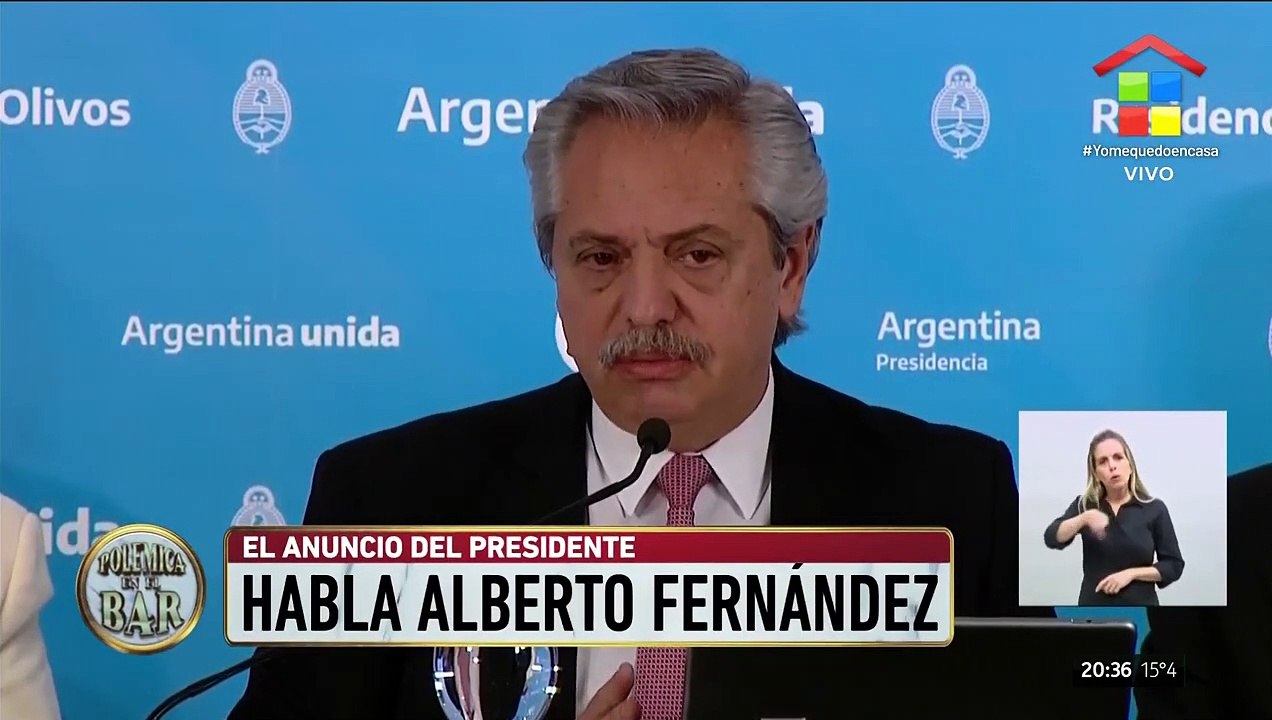 Alberto: "Las cosas vienen ocurriendo como las venimos planeando"