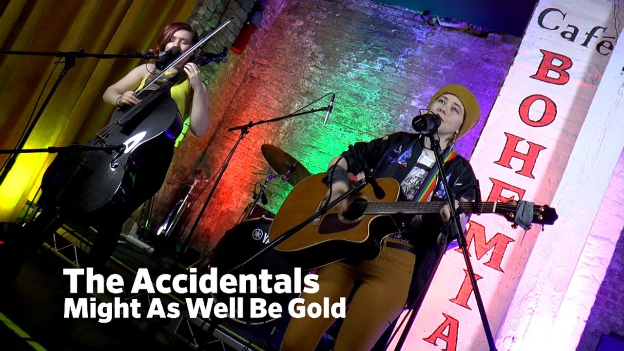 Dailymotion Elevate: The Accidentals - "Might As Well Be Gold" live at Cafe Bohemia, NYC