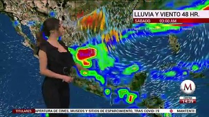 El clima para hoy 8 de mayo, Pamela Longoria