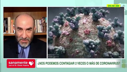 #SanamenteConElDrHuerta - ¿Me puedo contagiar 2 veces o más de coronavirus?