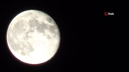 Yüksekova’da ‘Süper Ay’ güzelliği