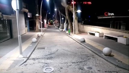 Vatandaşlar kısıtlamaya uydu, sokaklar sessizliğe büründü