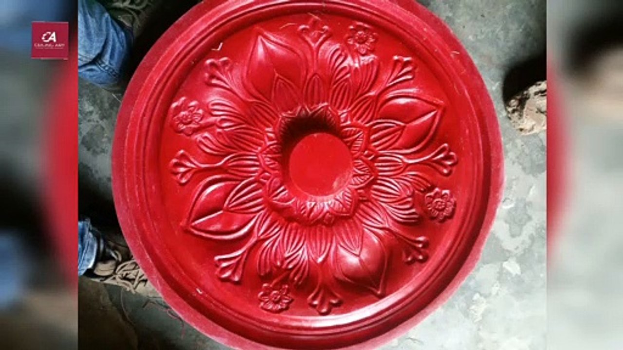 फूल | मोल्डिंग का फर्मा चाहिए तो अभी सम्पर्क करें | How To Make Pop Farma dye