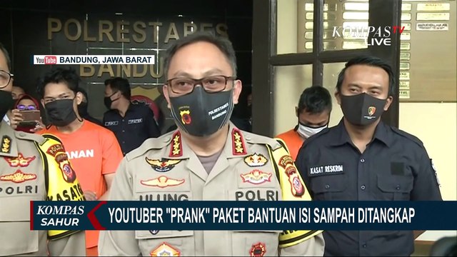 Detik-detik Youtuber Prank Ferdian Paleka Tertangkap bersama Sang Paman