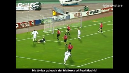 Histórica goleada del Mallorca al Real Madrid