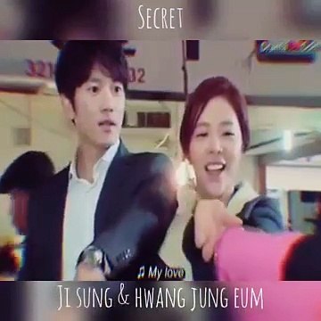 Bed scene - Secret | Ji Sung & Hwang Jung Eum