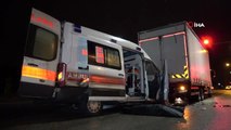 Elazığ'da hasta nakli yapan ambulans kaza yaptı: 1 ölü 3 yaralı